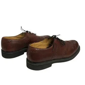 FLORSHEIM Mens 10D Comfortech Brown Leather Dress Shoes Laced s-l400.jpg main image 3